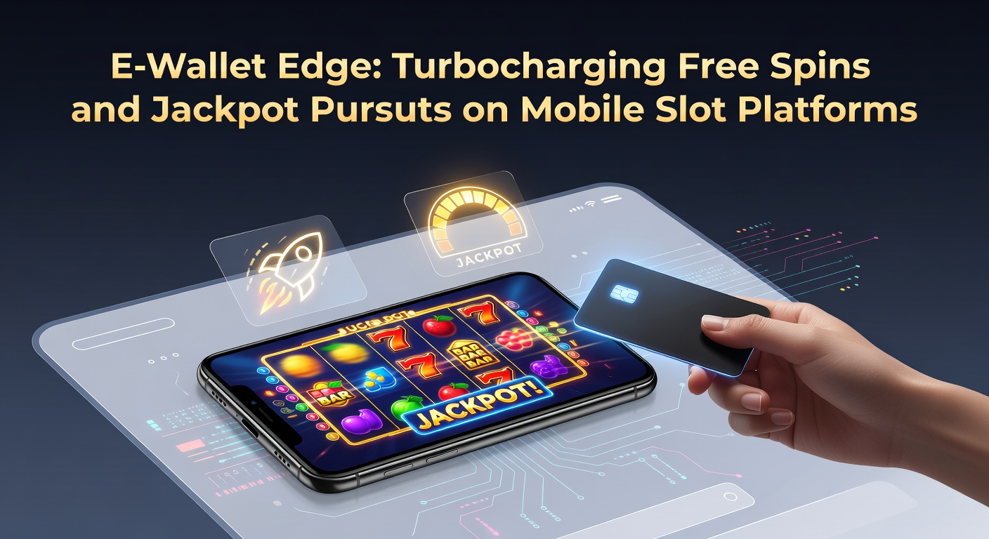 Grafiek met vergelijking van deposit tijden: e-wallets versus bankoverschrijvingen, met pijlen naar free spins en jackpot winsten op mobiel scherm