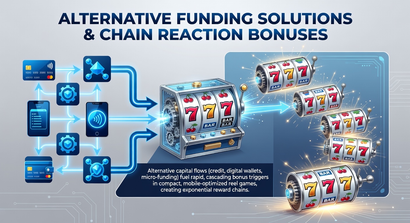 Analyse van bonusketens in compacte casino reels met alternatieve funding