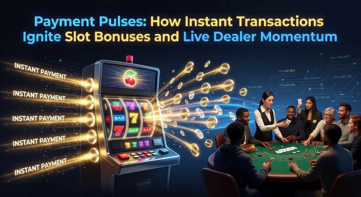 Afbeelding van een dynamische online transactie die een slotbonus activeert, met pulserende grafieken en snelle geldstromen