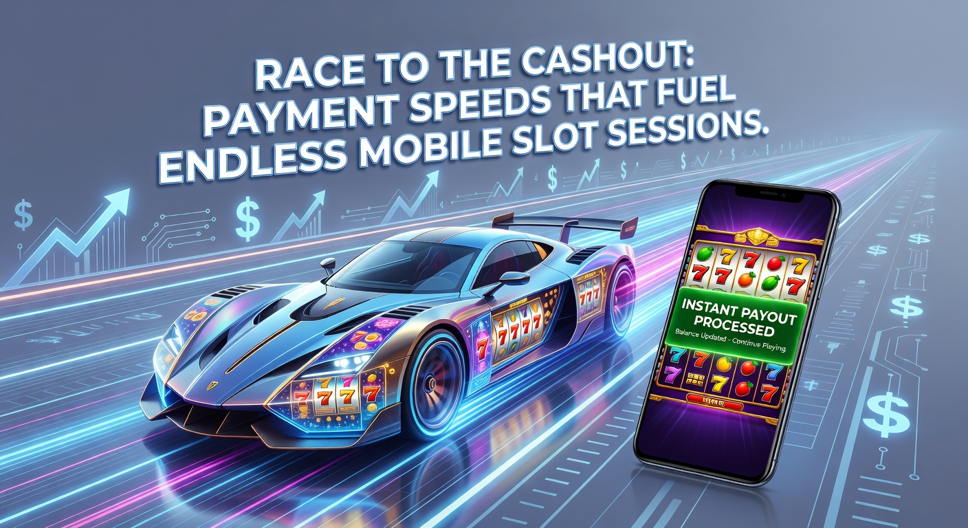 Grafiek met stijgende lijn van sessieduur naast snelheidsicoontjes van betalingen, op een mobiel scherm